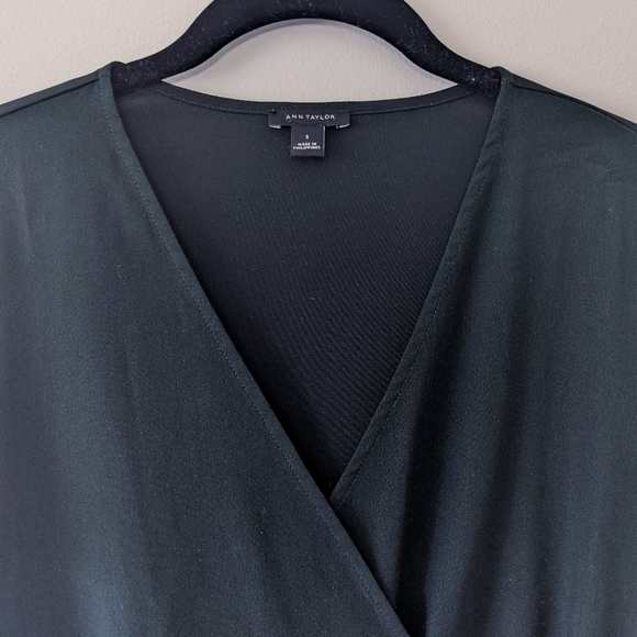Ann Taylor Faux Wrap Top - Picture 3 of 6